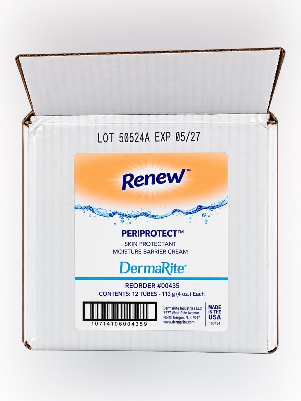 Renew PeriProtect Moisture Barrier Cream - Orange/White